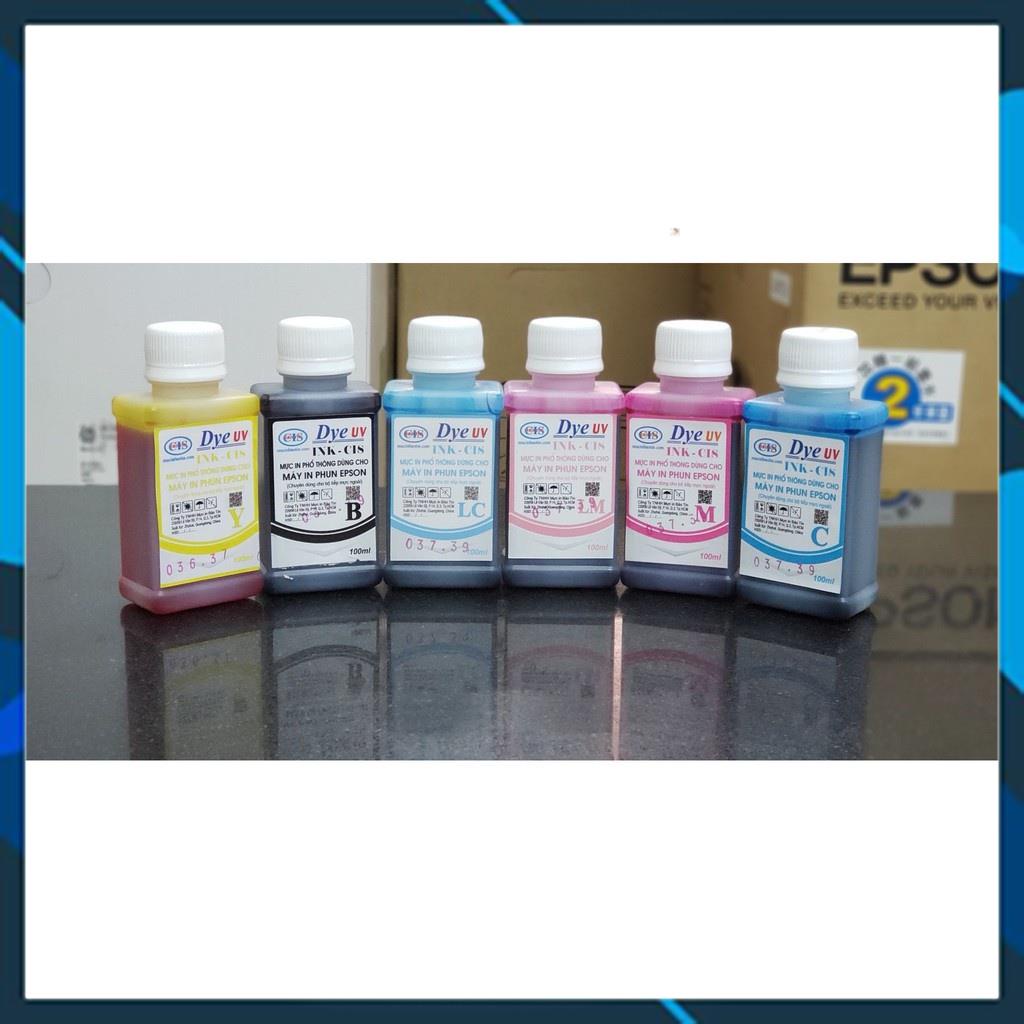 MỰC IN EPSON DYE UV LỌ 100ML L8050 L805 L1800 L18050