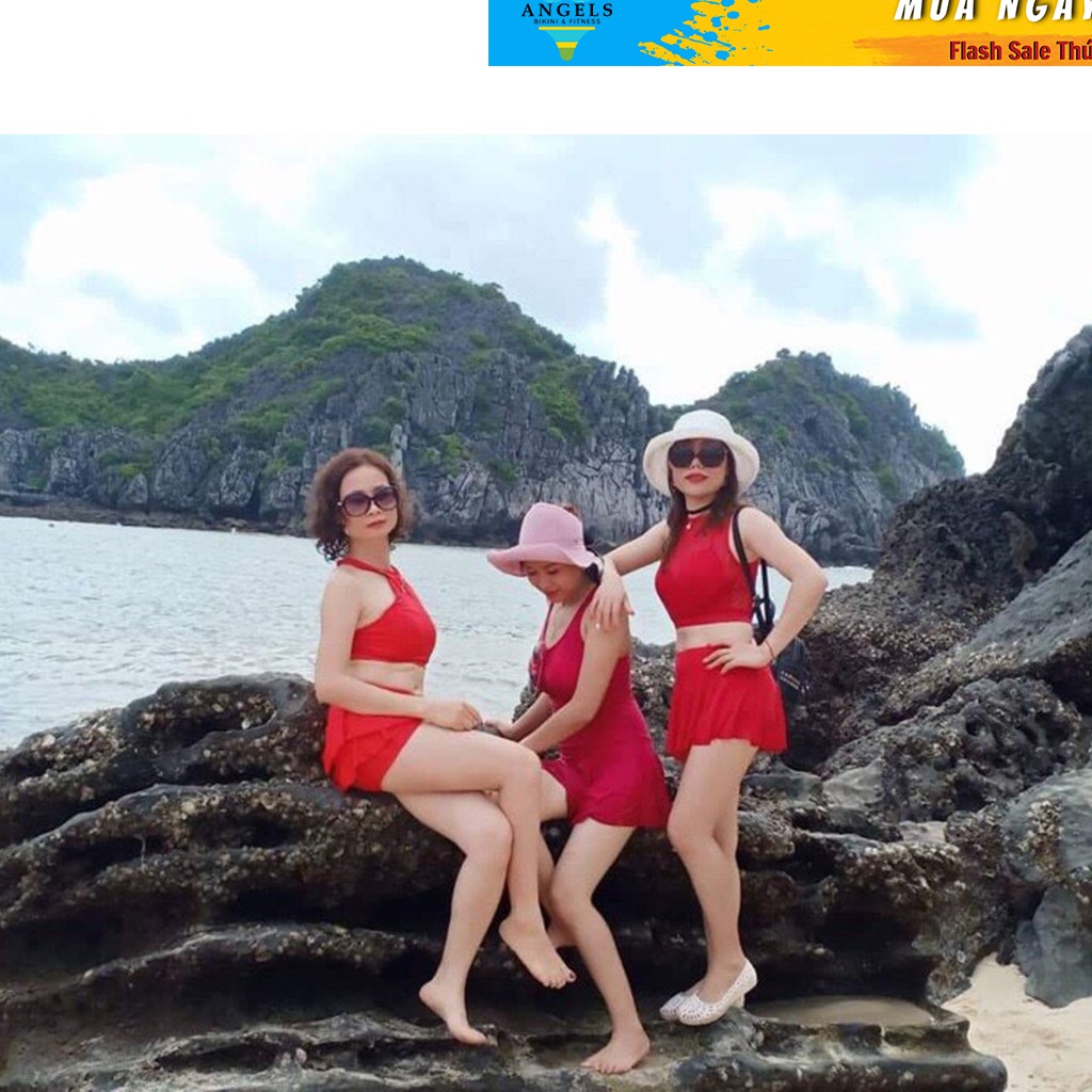 Bikini,Bộ Đồ Bơi Hai Mảnh Quần Váy ,Có 3 Màu, Ảnh thật 100% BHV020 | WebRaoVat - webraovat.net.vn