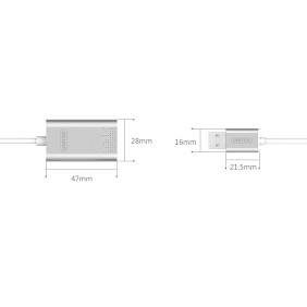 Sound USB - Chuyển cổng USB ra cổng (sound) âm thanh chính hãng UNITEK Y- 247A- Bảo Hành 12 Tháng - 1 Đổi 1