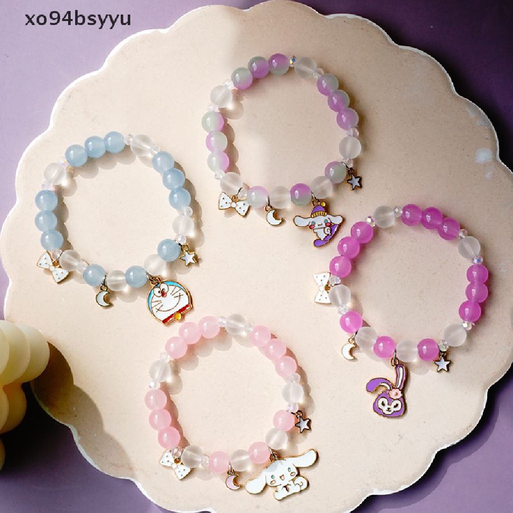 Vòng Tay Pha Lê xo94bsyyu Màu Tím Hoa Chi Trà Nhỏ Xinh Phong Cách Hàn Quốc Cho Nữ VN