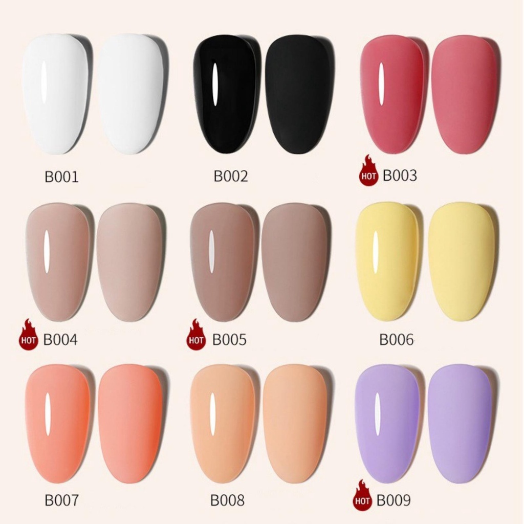 Sơn móng tay Misscheering Sơn gel set sơn gel 66 màu  7,5ml bắt buộc sử dụng đèn hơ gel UV Led để làm khô.