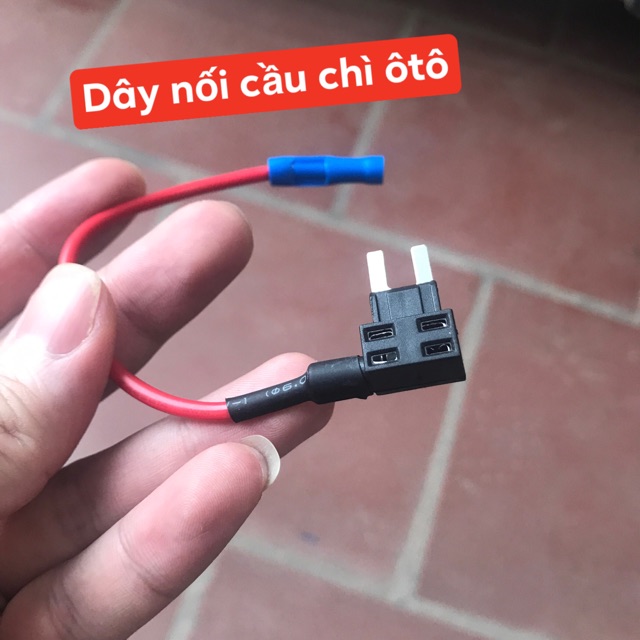 Dây nối cầu chì dùng cho ô tô, xe hơi Car Fuse Adapter Tap, Fuse