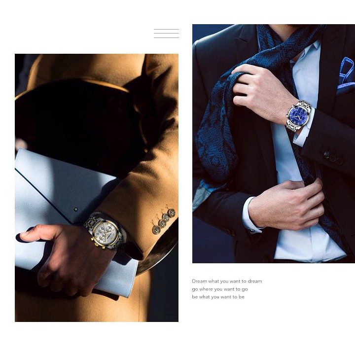 (ĐẲNG CẤP) Đồng Hồ Nam Chạy 6 Kim CUENA Máy Nhật Kính Tráng Saphire _Dây Thép Đúc Đặc Nguyên Khối | BigBuy360 - bigbuy360.vn