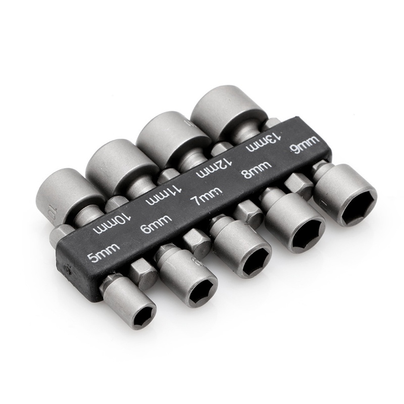 Bộ 9 đầu mũi khoan lục giác 5-13mm 1/4"