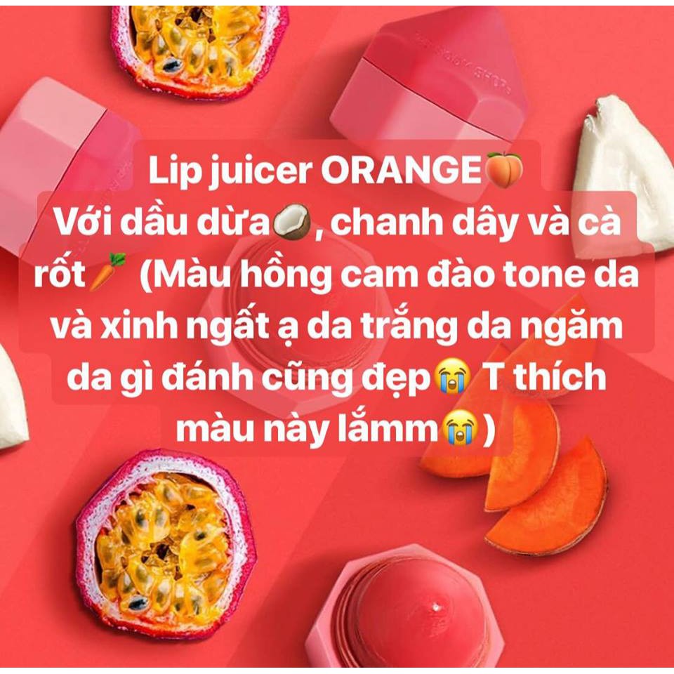 Son dưỡng có màu The Body Shop Lip Juicer dưỡng môi căng hồng, ngừa thâm