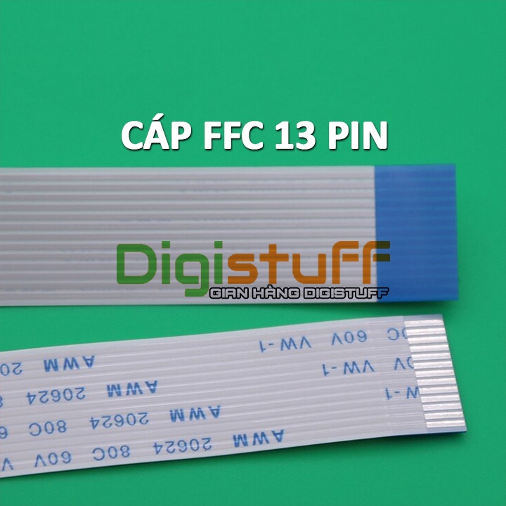 Cáp FFC 13 pin AWM 20624 80C 60V VW-1