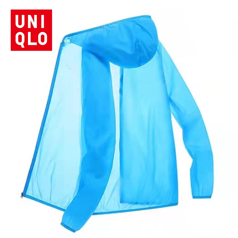 Uniqlo Áo Khoác Thể Thao Chống Tia UV Thoáng Khí Màu Sắc Thời Trang Mùa Hè Cho Nam Và Nữ