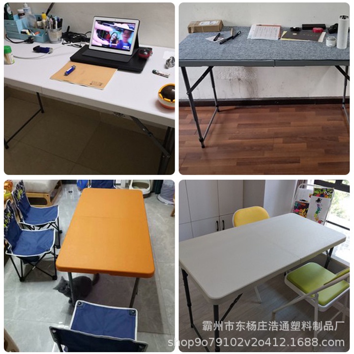 Bàn ăn gấp gọn ngoài trời điều chỉnh độ cao, bàn gấp xếp gọn thông minh sử dụng cho du lịch cắm trại dã ngoại tiện lợi