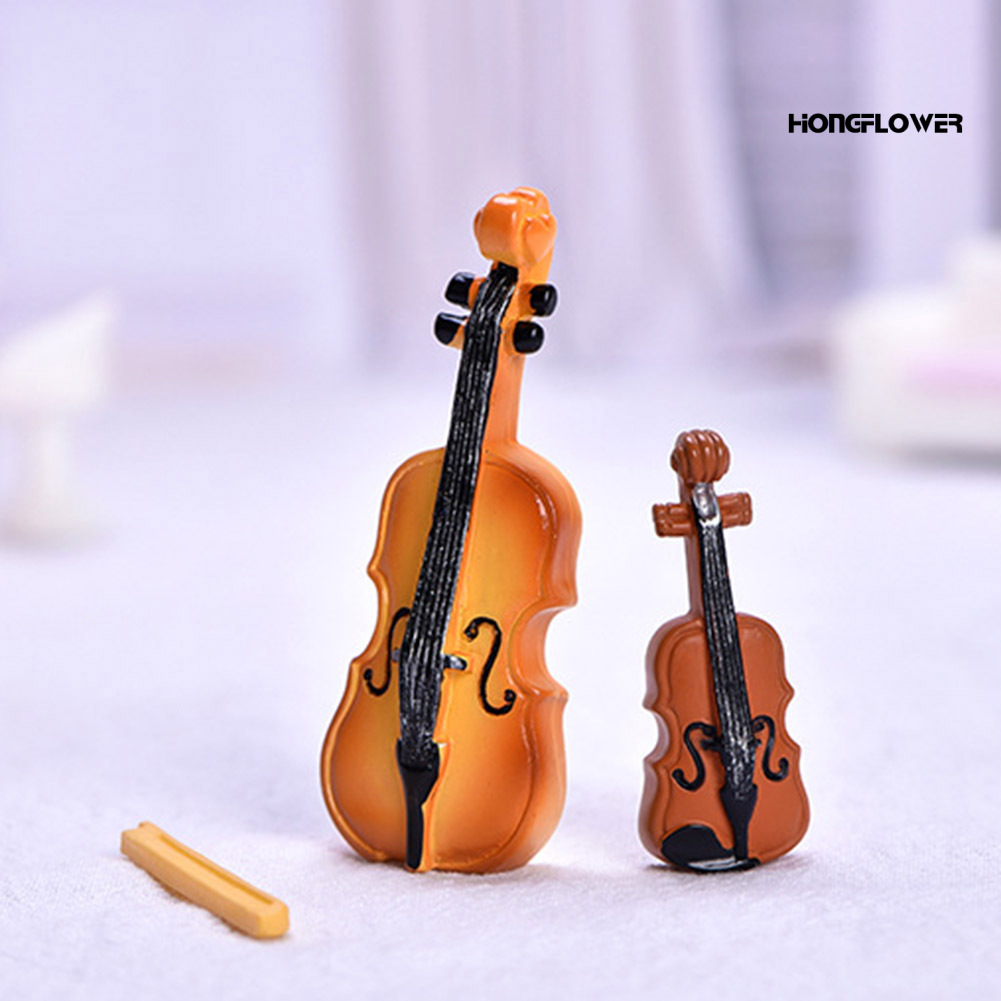 Khuôn Mini Hình Đàn Violin / Piano / Violin / Kèn Saxophone Dùng Để Trang Trí Vườn