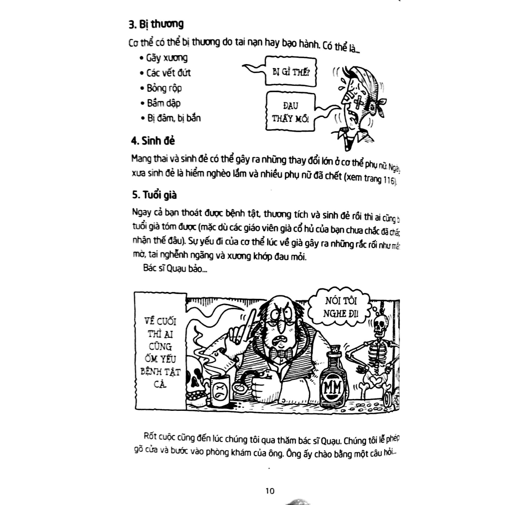 Sách - Horrible Science - Bệnh Tật Từ Thuốc Thang Ghê Tởm Đến Mổ Xẻ Ghê Rợn