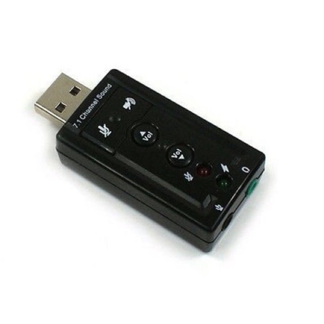 Thiết bị chuyển đổi, Card âm thanh Usb Sound 7.1 kênh