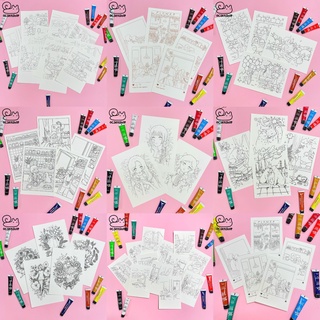 Tranh tô màu Self Art A6