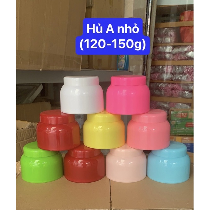 Hủ nhựa A bầu 120-150g đựng kem