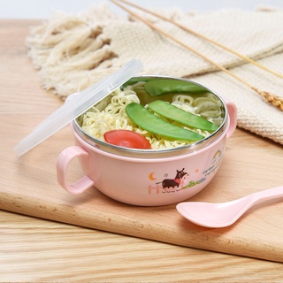 Bộ bát kèm thìa inox cho bé