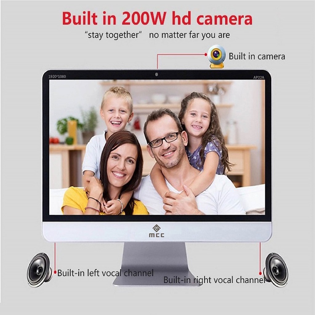 Bộ PC All in ONE (AIO) MCC3281 Home Office Computer CPU i3 3250/ Ram8G/ SSD120G/ Wifi/ 22inch - Chính hãng | BigBuy360 - bigbuy360.vn