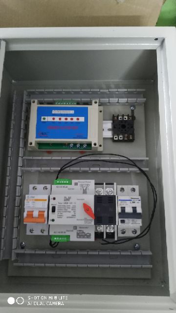 Tủ ats đề nổ  tự động chuyển nguồn,tự tắt máy phát khi có điện,bảo vệ quá tải máy phát