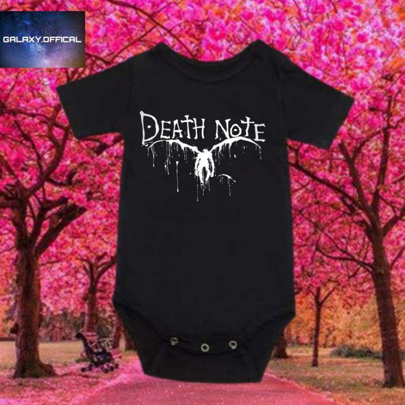 Áo Thun Họa Tiết DEATH NOTE Dành Cho Bé Sơ Sinh 0-12 Tháng Và 1 Tuổi 1 2 3 4 5 6 7 8 9 10 11 12 Tháng