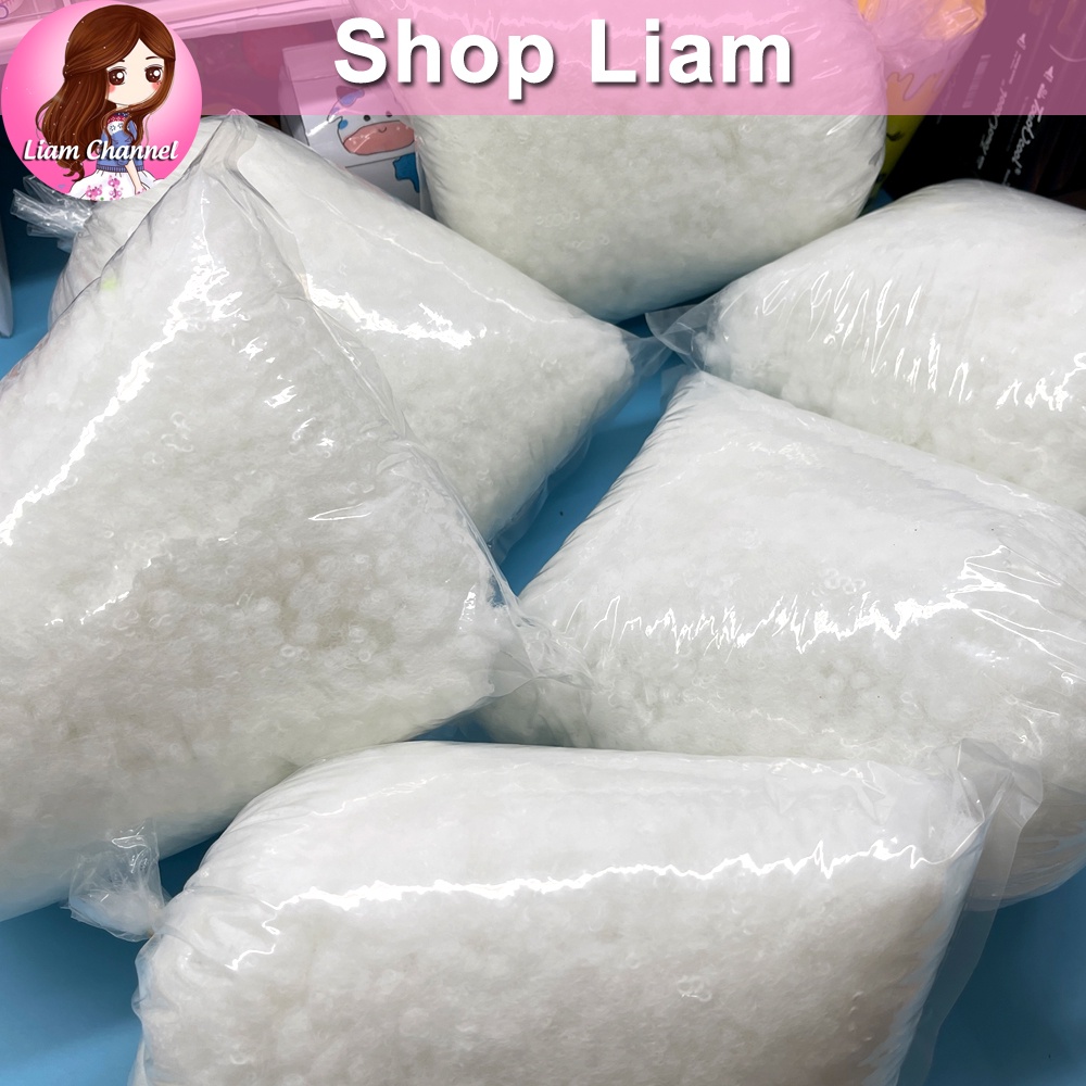 Bông gòn nhồi Squishy giấy siêu mềm và chậm tăng, nhồi thú bông, làm gối - shopliam