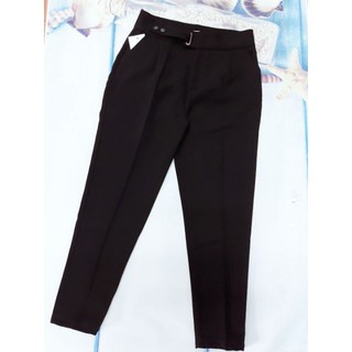 Quần baggy công sở 2 khuy lệch