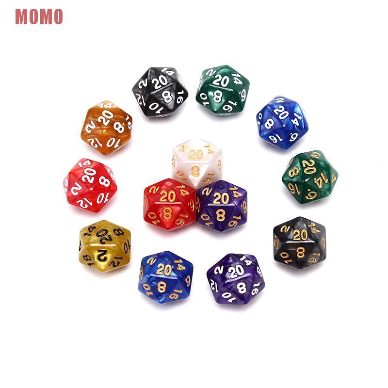 1 Viên Xúc Xắc 20 Mặt D20 Dùng Để Chơi Game