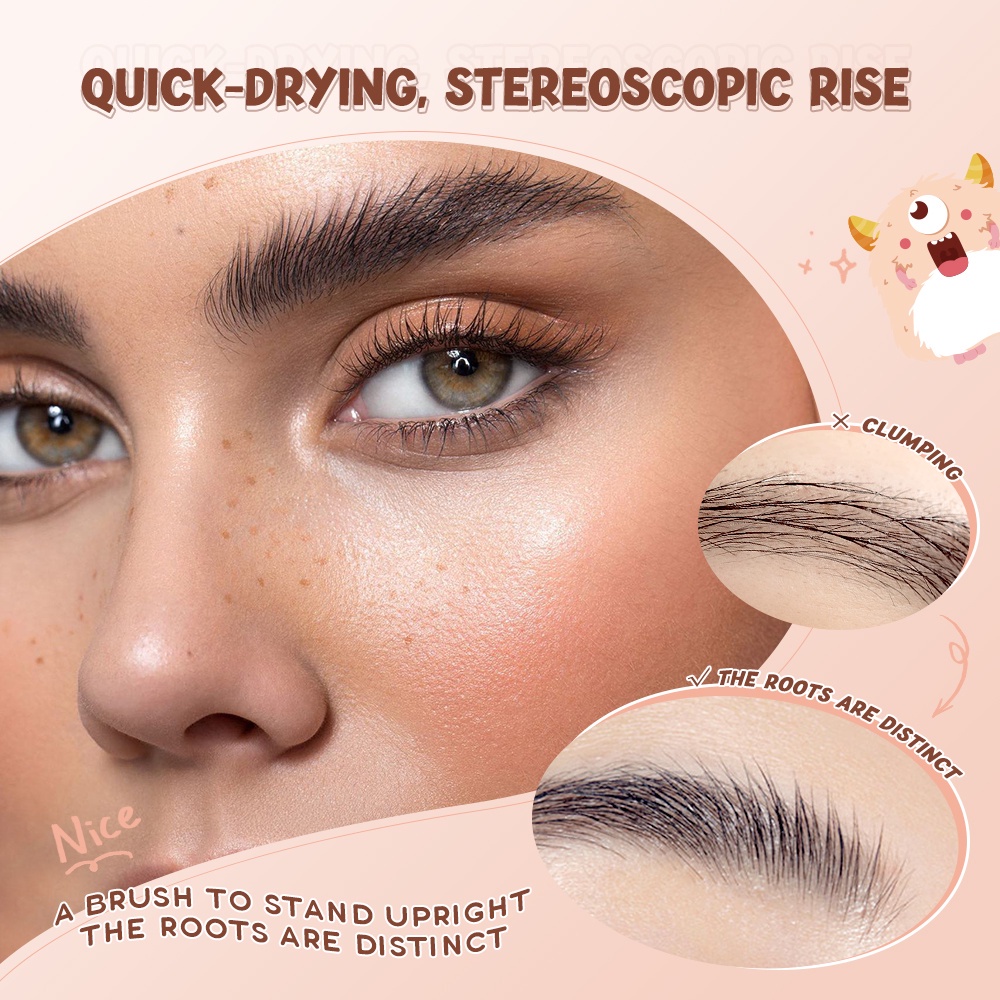 Bộ 3 Sản Phẩm Trang Điểm Banxeer Gồm Bút Kẻ Mắt + Xà Phòng Lông Mày + Mascara Kháng Nước Lâu Trôi