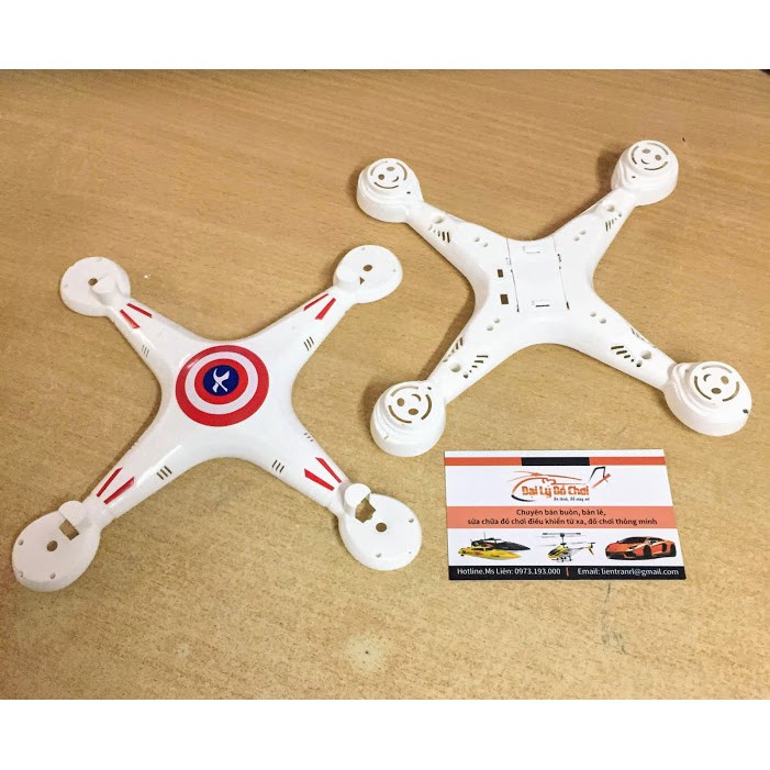 Bộ vỏ dành cho máy bay quadcopter cỡ trung 668-A3