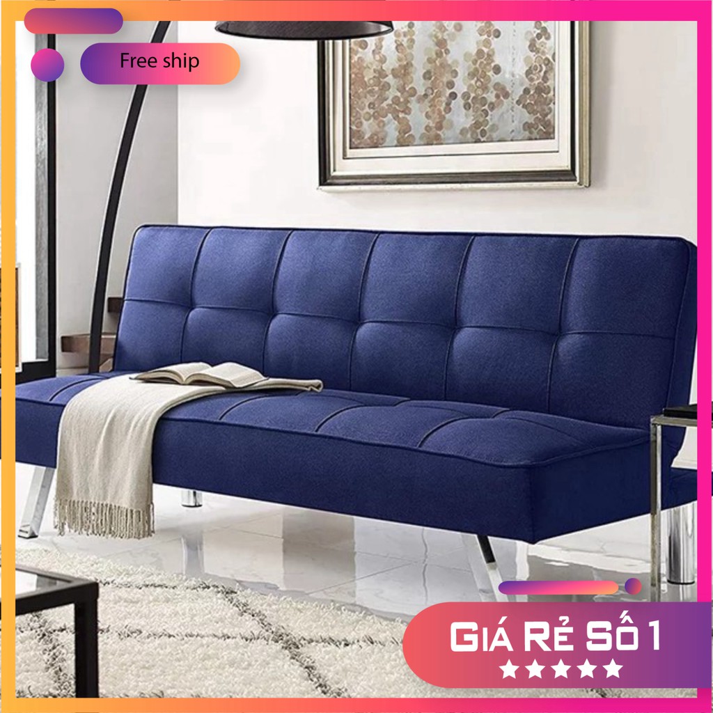 ⚡ BẢO HÀNH 12TH ⚡ [SALE]  Sofa Giường. Sofa bed. Chân Inox. Cao cấp