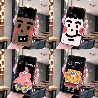 Dành Cho Itel A48 Cặp Đôi Cặp Đôi Vỏ Silicon Mềm Sơn Vỏ Bảo Vệ