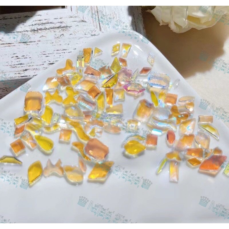 đá thạch chân bằng mix 100 viên