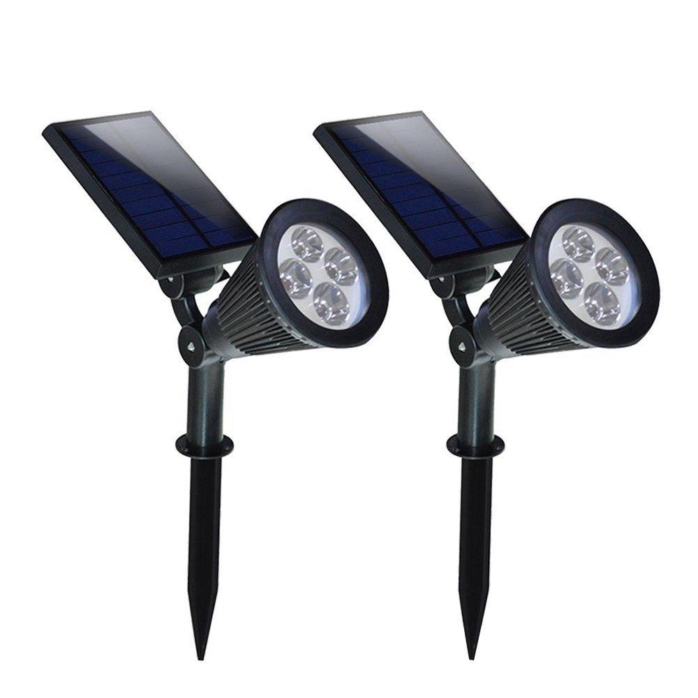 đèn chiếu sáng Led năng lượng mặt trời Dishun H5S-01 4 PHA LED tích điện, tự đông bật tắt - hàng nhập khẩu, có bảo hành