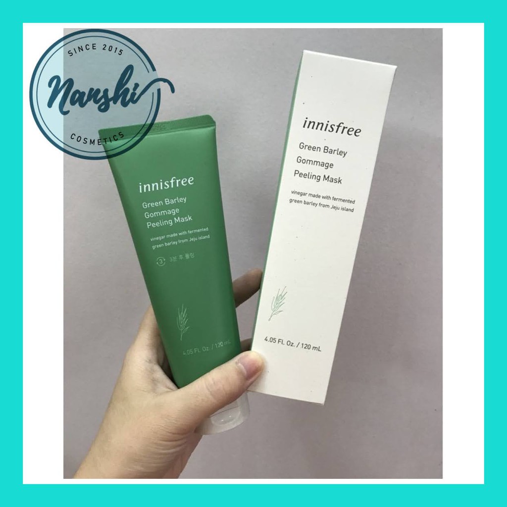 Mặt Nạ Tẩy Tế Bào Chết Innisfree Green Barley Gommage Peeling Mask