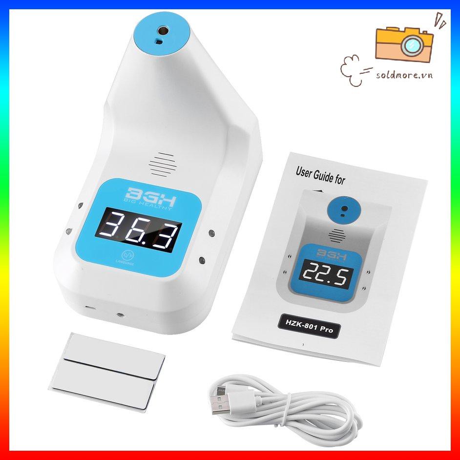 [SOE] Thermometer Practical Wall-mounted Non-contact Infrared Automatic Thermometer