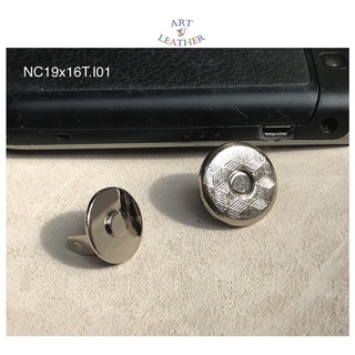 Combo 2 nút nam châm size 18mm trắng cao cấp