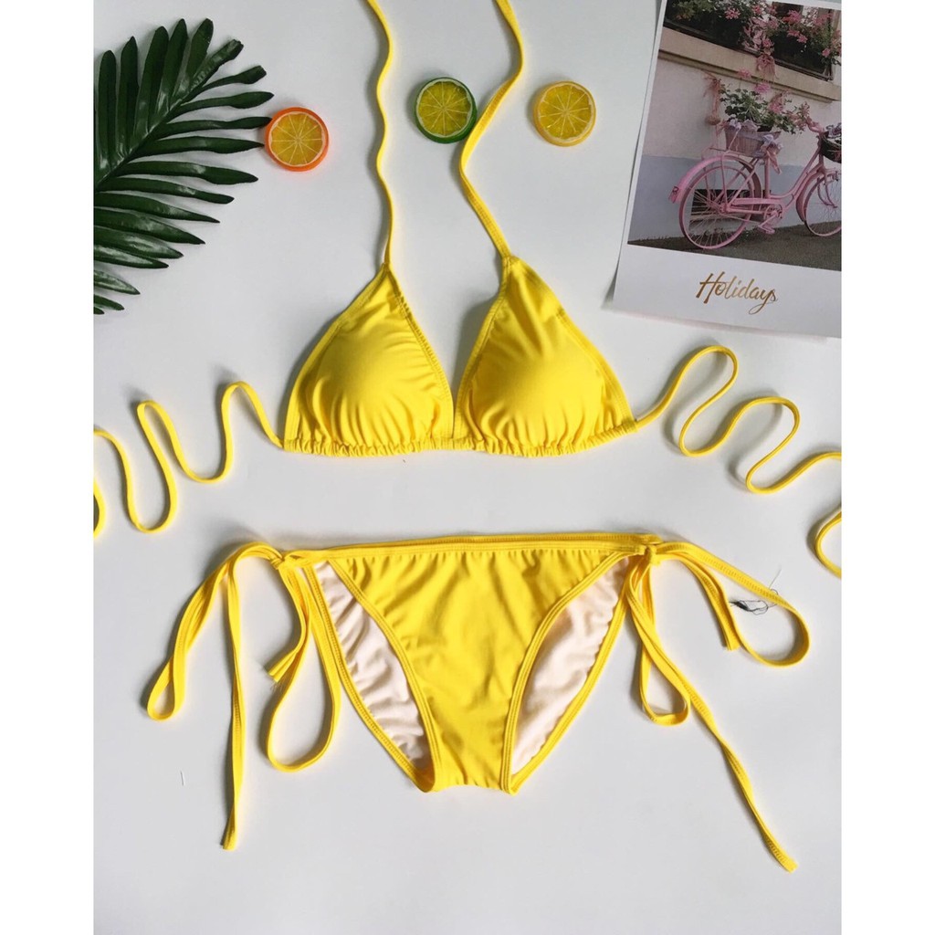 [Mã FAMAYWA giảm 10K đơn 50K] Bikini 2 mảnh tam giác sexy (8 màu) xuất xứ việt nam | BigBuy360 - bigbuy360.vn