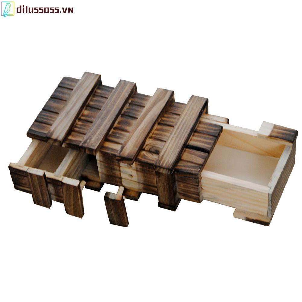 Đồ chơi hộp gỗ ảo thuật bí mật
