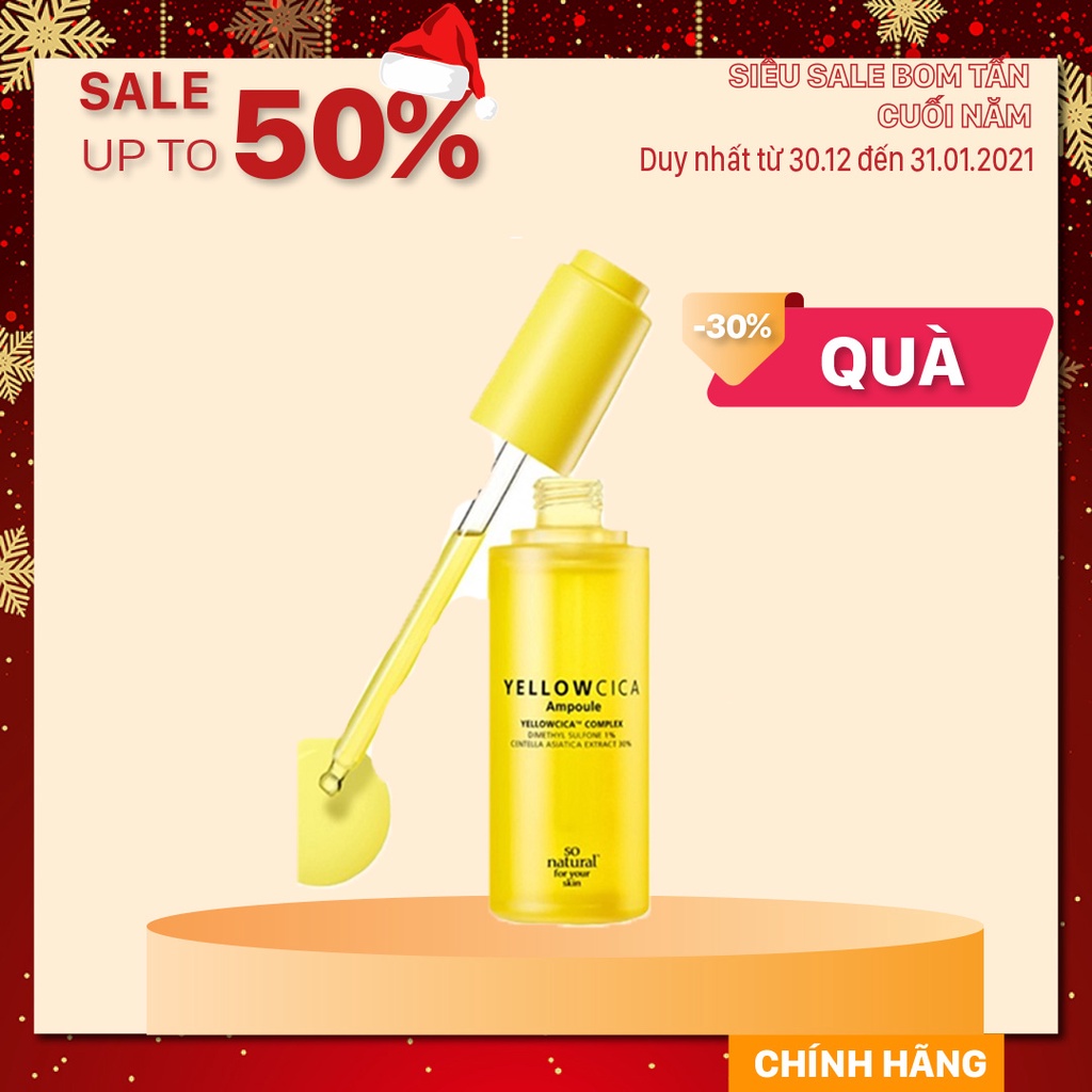 Combo Yellow Cica Hỗ Trợ Ngừa Mụn Dành Cho Mọi Loại Da So Natural