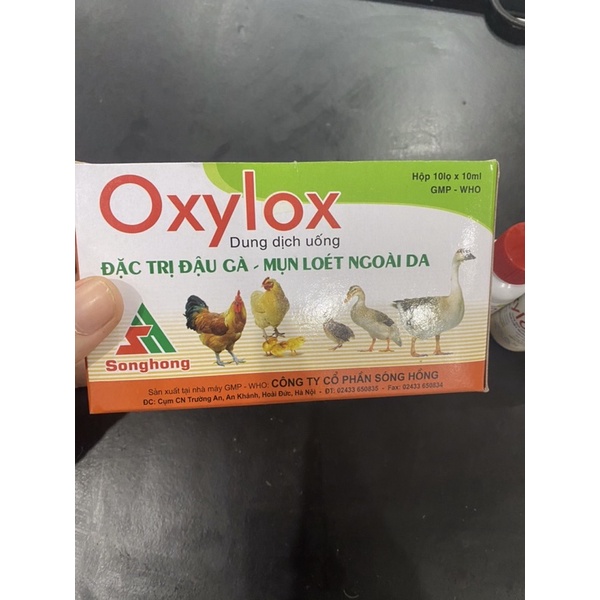 1 lọ OXYLOX dùng cho gà vịt