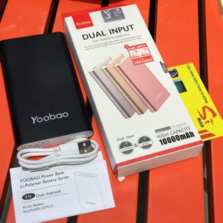 Pin sạc dự phòng Yoobao 10000mAh chính hãng
