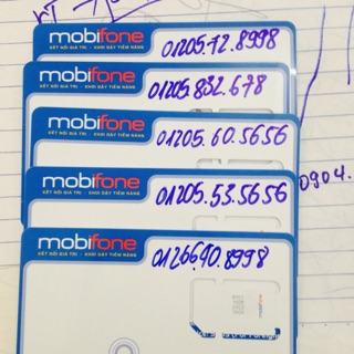 Sim 3G Mobifone dùng free 1 năm