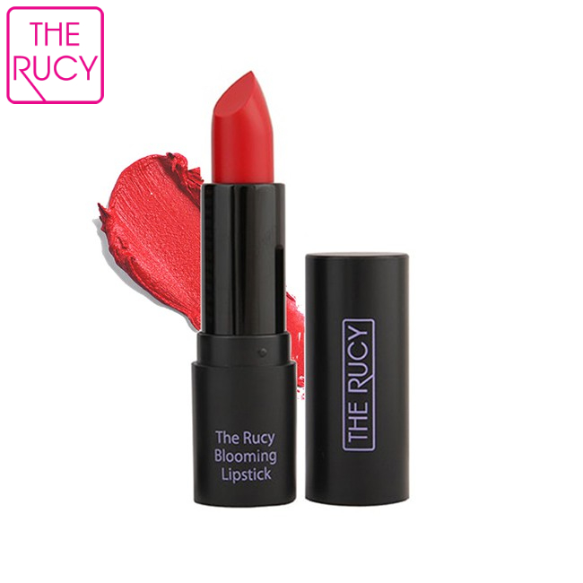 Son Matte bền màu The Rucy Blooming Lipstick 3.5g Màu 1 Pomegranate Red