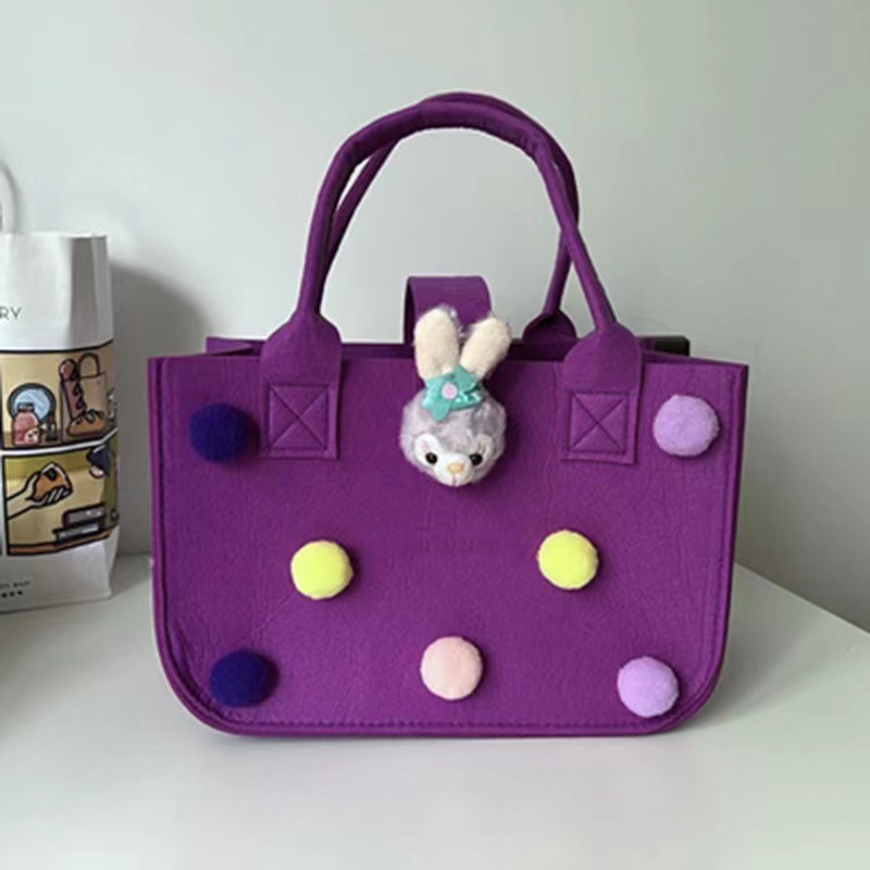 Túi Xách Một Bên Vai Đa Năng Họa Tiết Hoạt Hình Mới Làm Quà Tặng