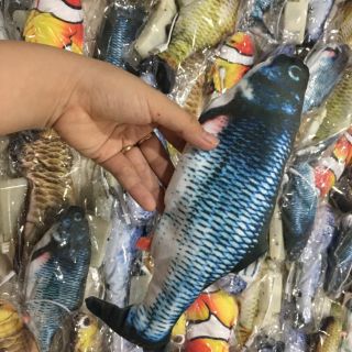 Cá 3D đồ chơi giãy đành đạch