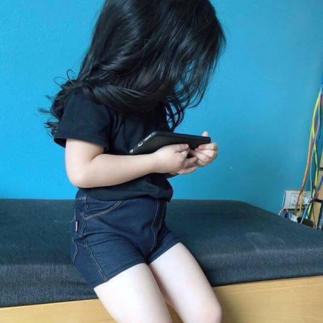Quần giả jean cho bé
