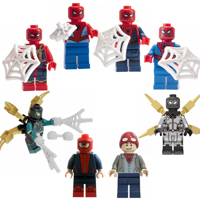 Đồ Chơi Xếp Hình Nhân Vật Peter Parker Cho Bé