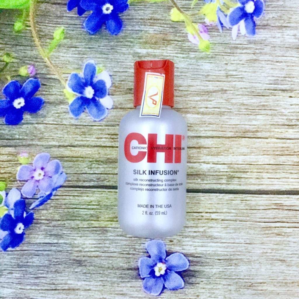 Tinh chất dưỡng tóc mềm mượt CHI Silk Infusion 59ml