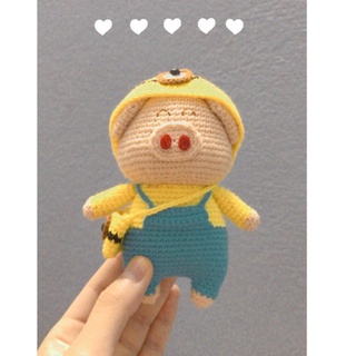 Móc khoá thú nhồi bông heo minion