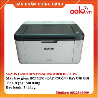 MÁY IN LASER ĐEN TRẮNG BROTHER HL-1211W ĐÃ QUA SỬ DỤNG - AALO.VN