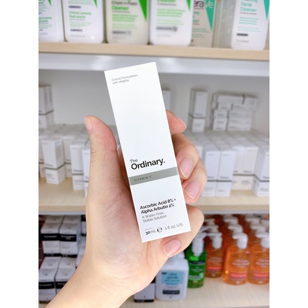 Tinh chất dưỡng trắng sáng The Ordinary Ascorbic Acid 8% + Alpha Arbutin 2% Serum