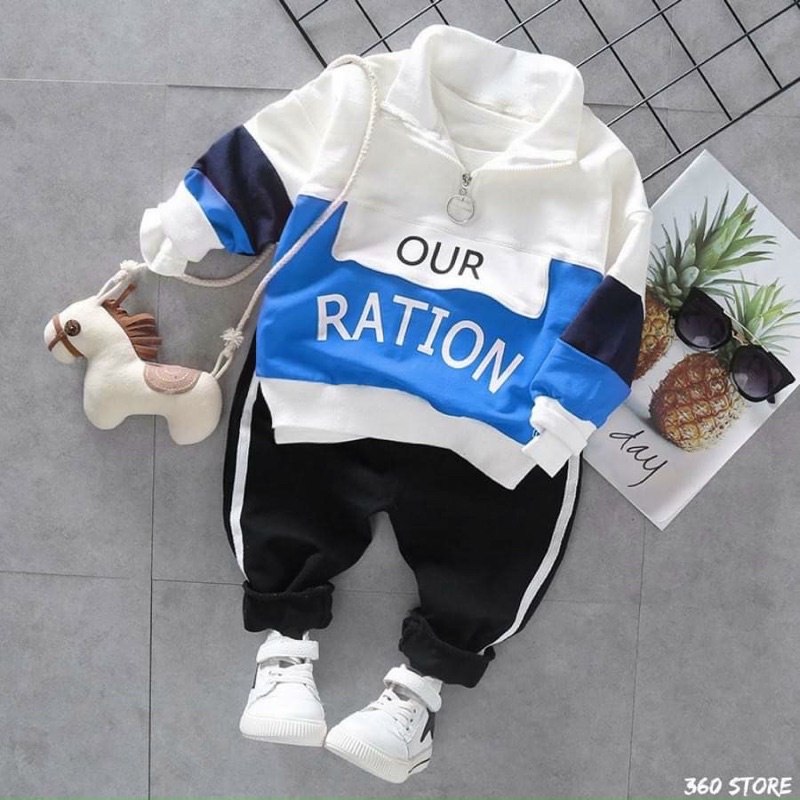 Bộ thể thao bé chốt live