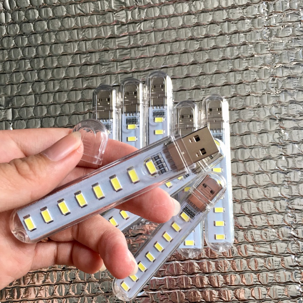 Đèn Led Usb 8 Bóng Siêu Sáng
